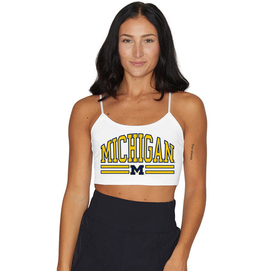 University of Michigan White Spaghetti Tank