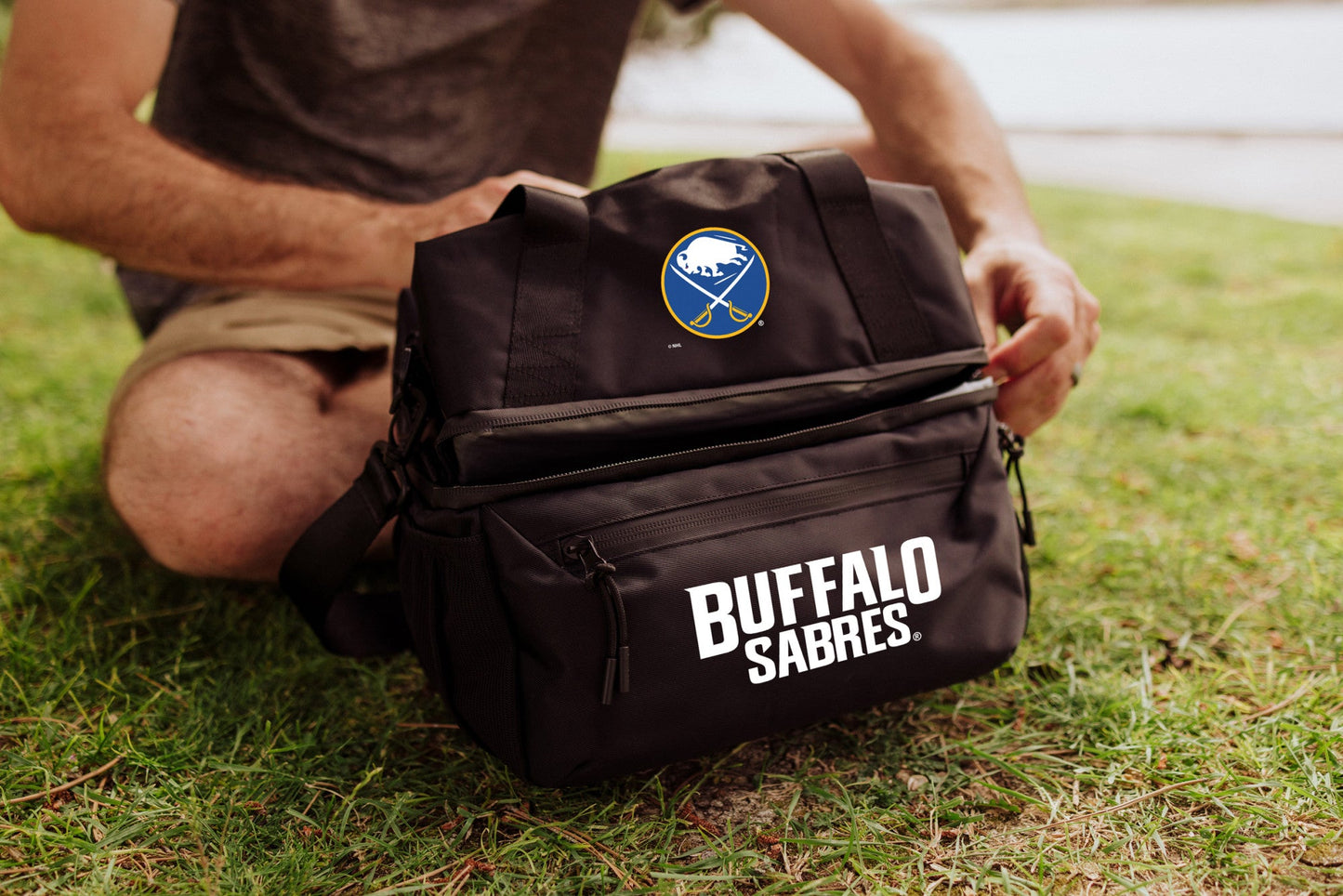Buffalo Sabres - Tarana Recycled Lunch Bag Cooler with Utensils