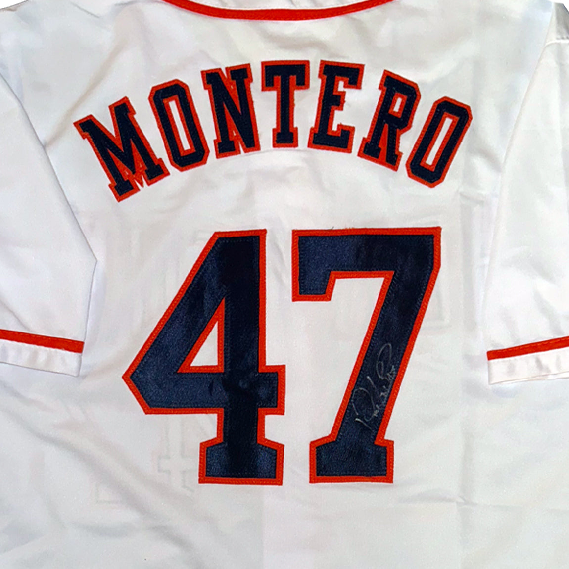 Rafael Montero Autographed Houston Astros Jersey