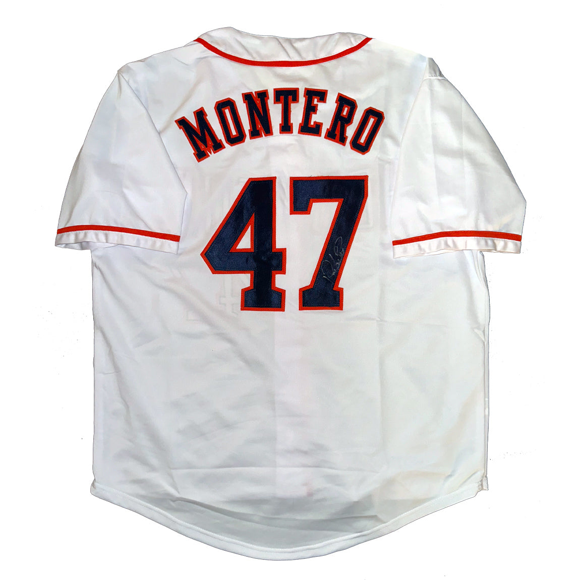 Rafael Montero Autographed Houston Astros Jersey