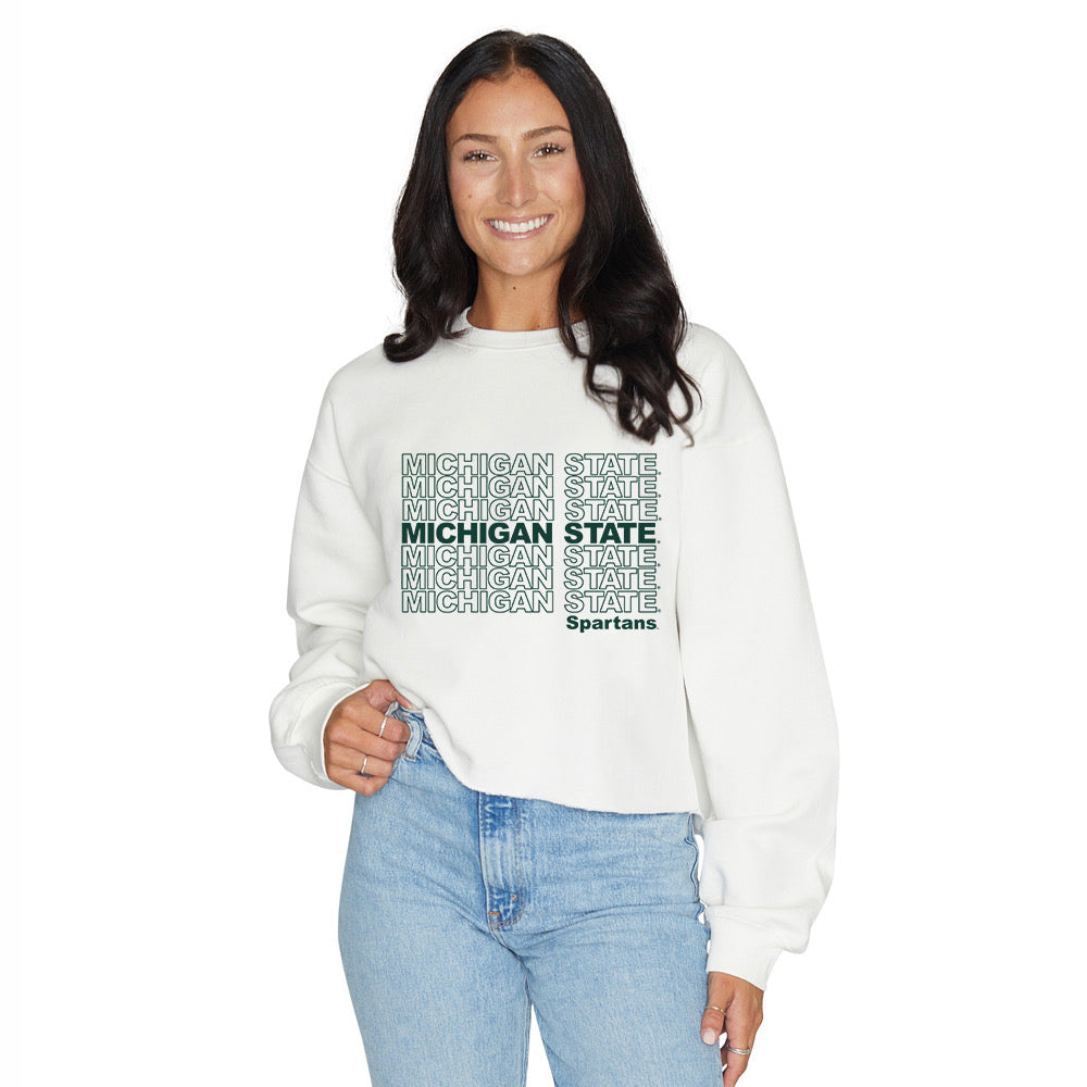 Michigan State Repeat Crewneck