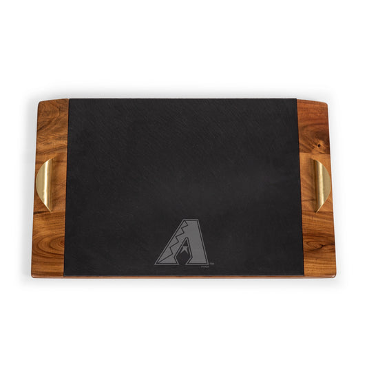 Arizona Diamondbacks - Covina Acacia and Slate Serving Tray