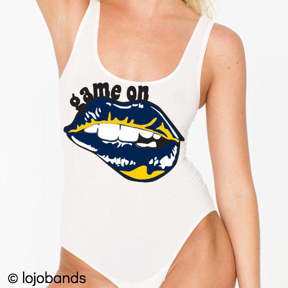 Game On Lips Bodysuit