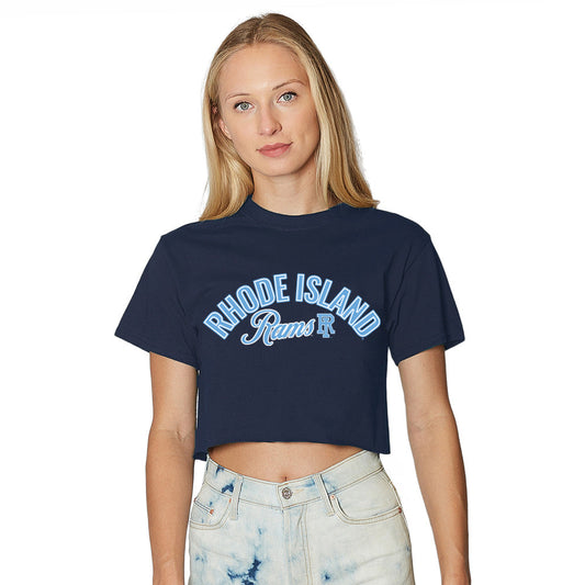 Rhode Island Rams Signature Navy Tee