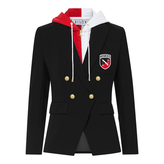 Northeastern Hooded Blazer Jacket