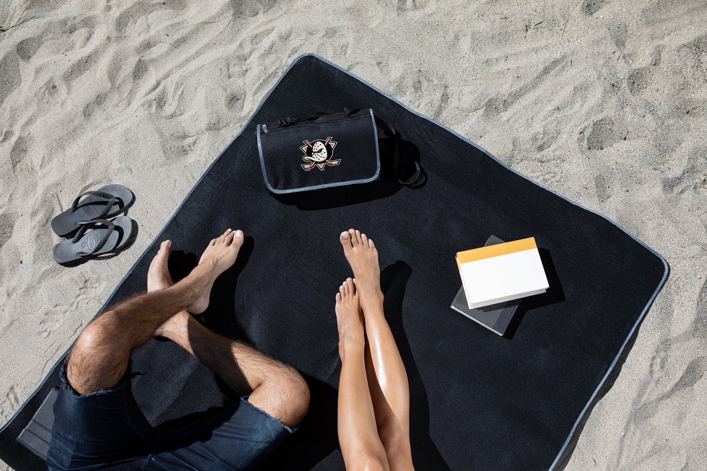 Anaheim Ducks - Blanket Tote Outdoor Picnic Blanket