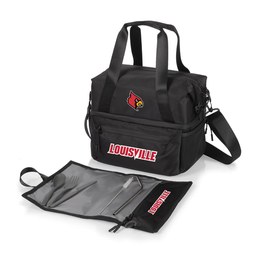 Louisville Cardinals - Tarana Recycled Lunch Bag Cooler with Utensils