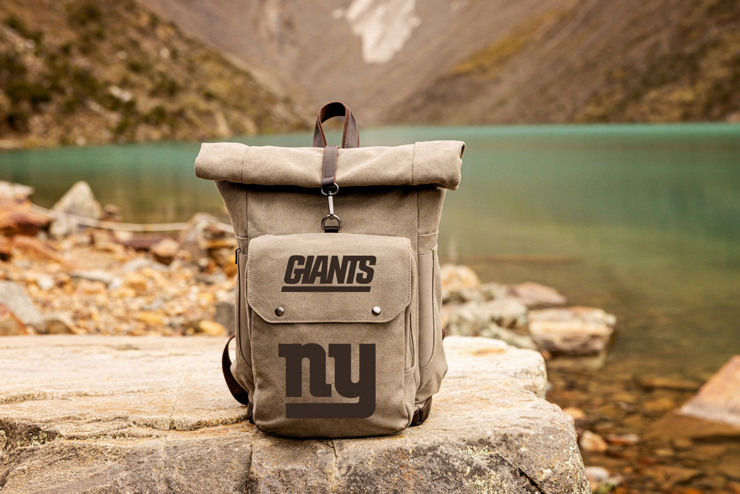 New York Giants - Carmel Roll Top Picnic Backpack Cooler