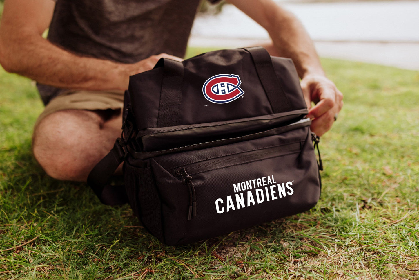 Montreal Canadiens - Tarana Recycled Lunch Bag Cooler with Utensils