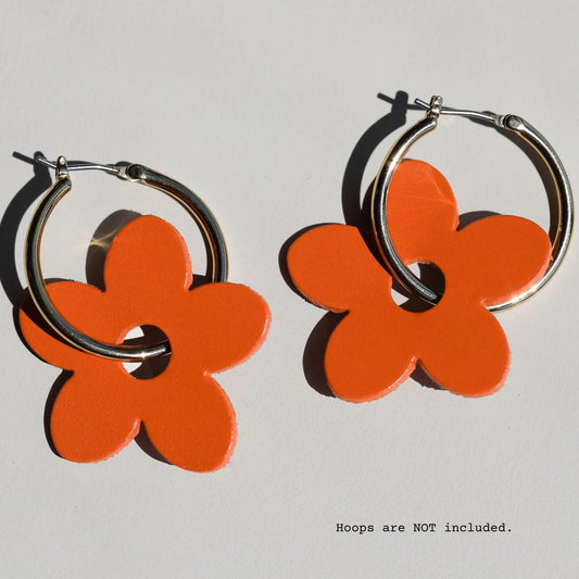 Orange Petal Charms