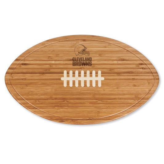 Cleveland Browns - Kickoff Football Cutting Board & Serving Tray