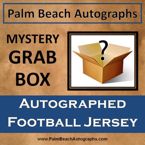 MYSTERY GRAB BOX - Autographed NFL Football Jersey