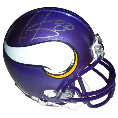 Cris Carter Autographed Minnesota Vikings Mini Helmet