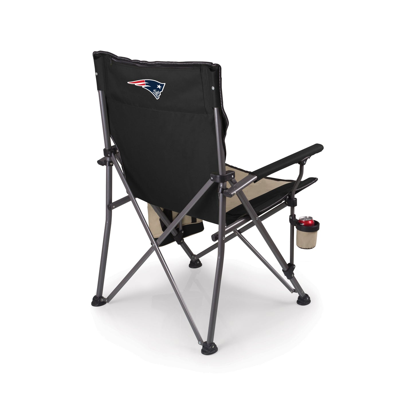 New England Patriots Logo - Big Bear XXL Camping Chair with Cooler