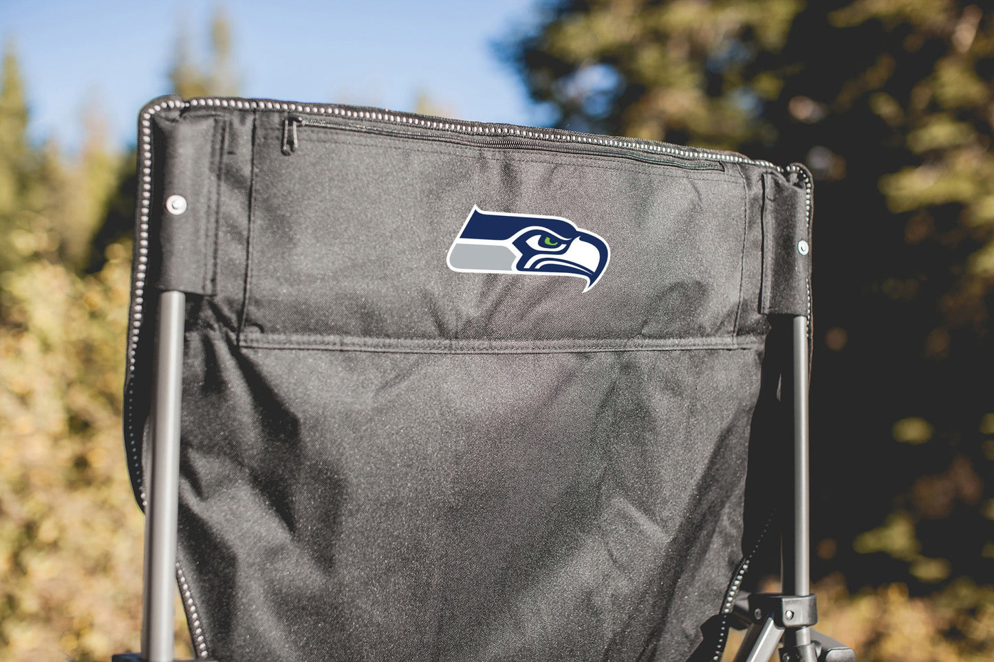 Seattle Seahawks Logo - Big Bear XXL Camping Chair with Cooler