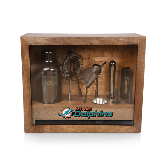 Miami Dolphins - Old Fashioned Bar Set
