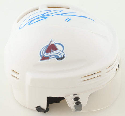 Andrew Cogliano Signed Avalanche Mini Helmet (JSA)
