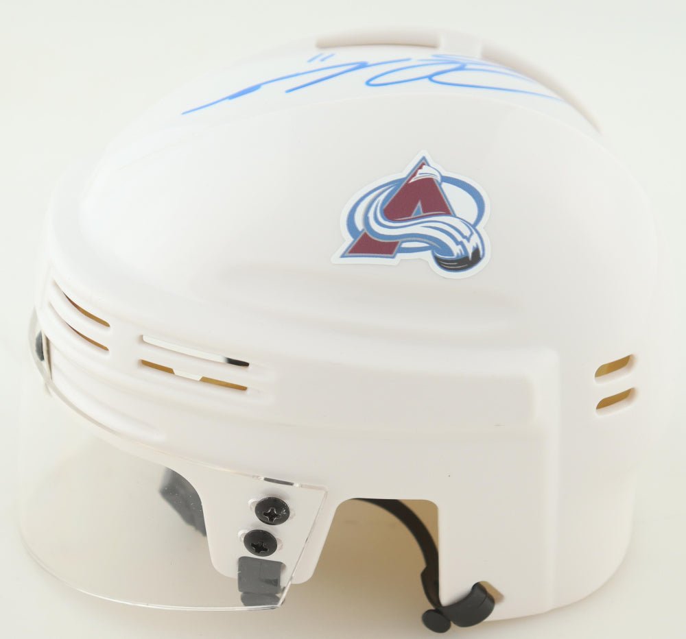 Andrew Cogliano Signed Avalanche Mini Helmet (JSA)
