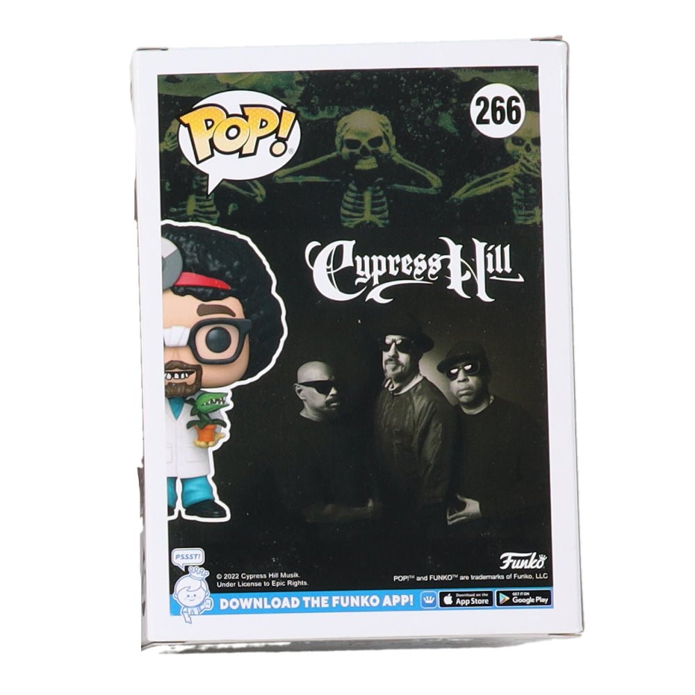 B-Real Signed "Cypress Hill" #266 B-Real as Dr. Greenthumb Funko Pop! Vinyl Figure (Beckett)