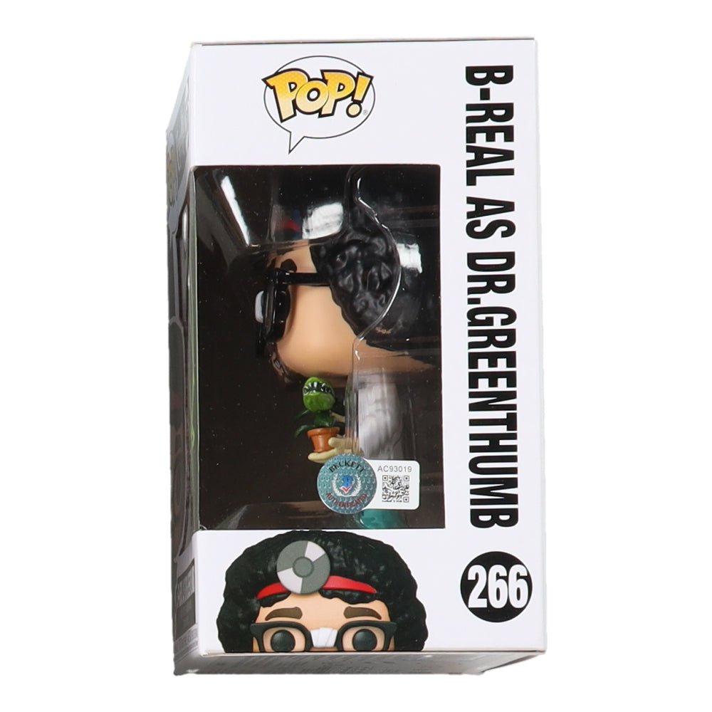 B-Real Signed "Cypress Hill" #266 B-Real as Dr. Greenthumb Funko Pop! Vinyl Figure (Beckett)