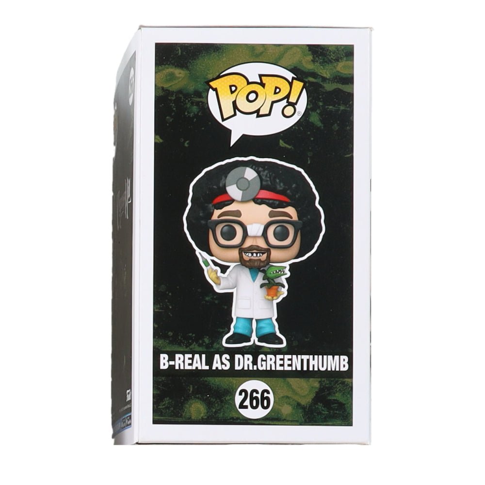 B-Real Signed "Cypress Hill" #266 B-Real as Dr. Greenthumb Funko Pop! Vinyl Figure (Beckett)