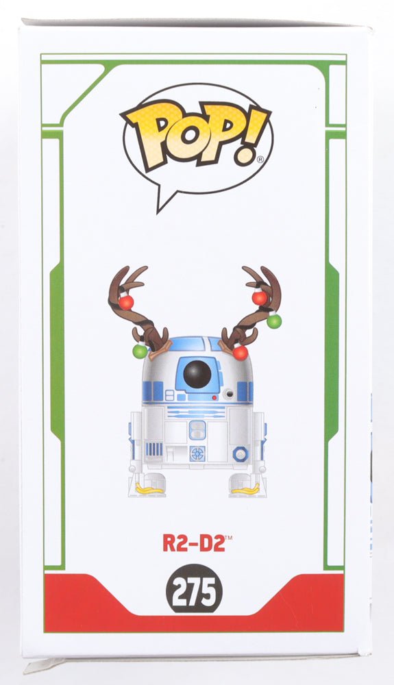 Christine Galey Signed "Star Wars" #275 R2-D2 Funko Pop! Bobble Head Vinyl Figure Inscribed "-R2-D2-" (JSA)