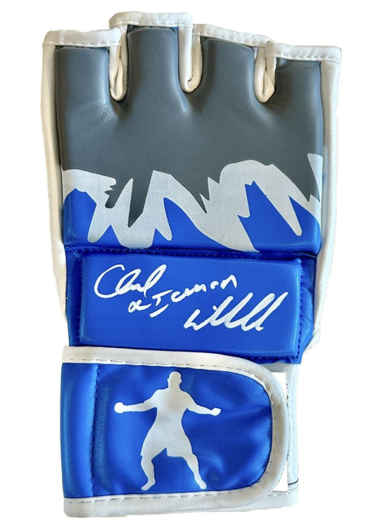 Chuck "The Iceman" Liddell Signed Iceman MMA Glove (PSA) PSA In-The-Presence