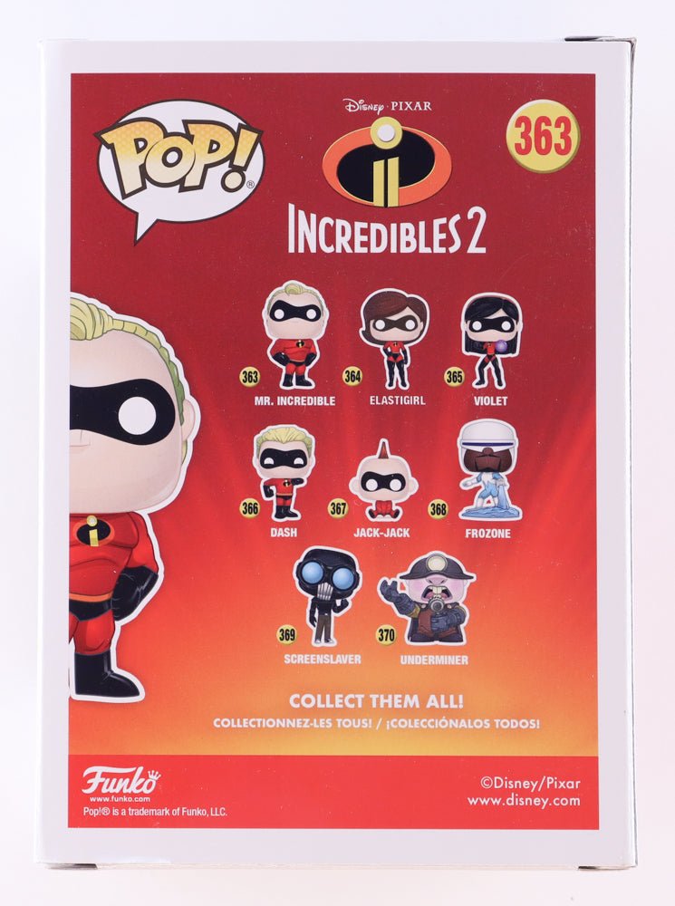 Craig T. Nelson Signed "Incredibles II" Mr. Incredible #363 Funko Pop! Vinyl Figure (JSA & PSA