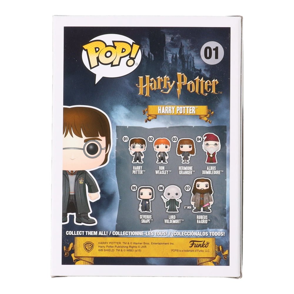 Daniel Radcliffe Signed "Harry Potter" #01 Harry Potter Funko Pop! Vinyl Figure (JSA)