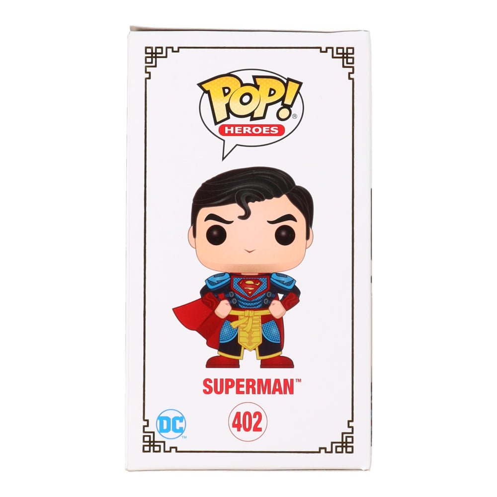 Dean Cain Signed "DC: Heroes" #402 Superman Funko Pop! Vinyl Figure Inscribed "Clark Kent" (JSA)