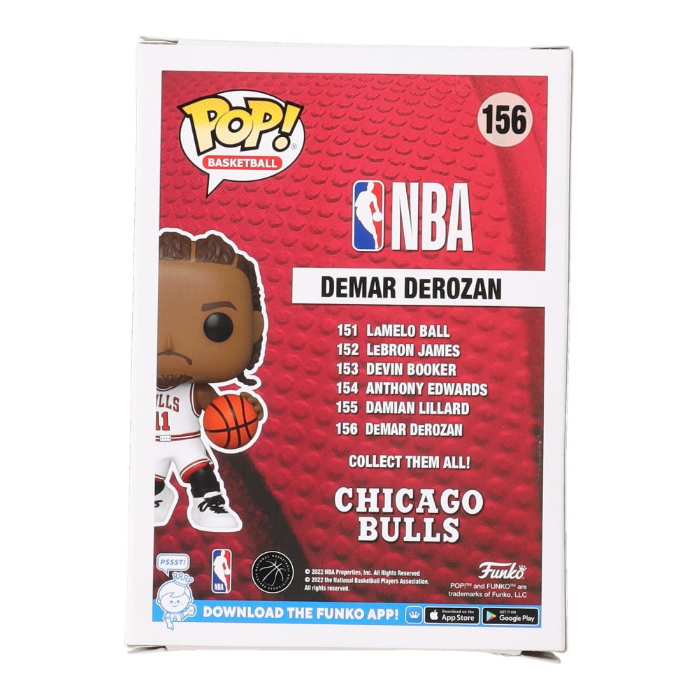DeMar DeRozan Signed Bulls #156 Funko Pop! Vinyl Figure (PSA)