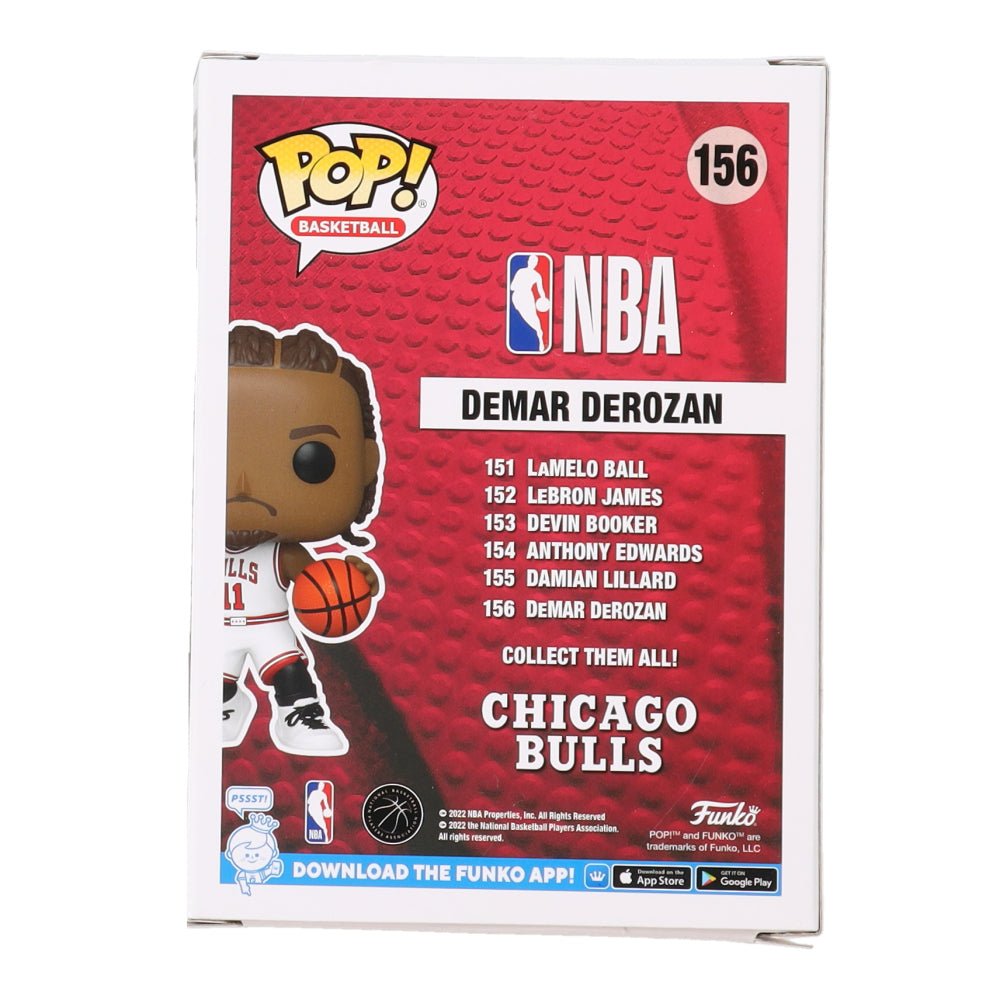 DeMar DeRozan Signed Bulls #156 Funko Pop! Vinyl Figure (PSA)
