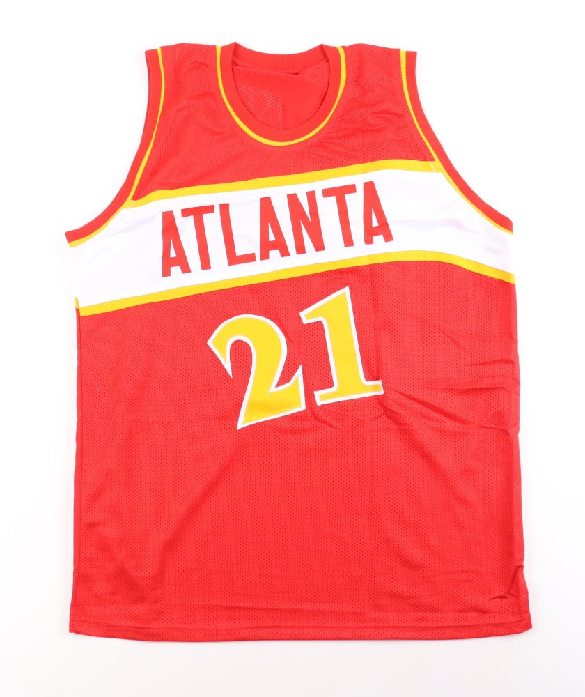 Dominique Wilkins Signed Jersey (Schwartz)