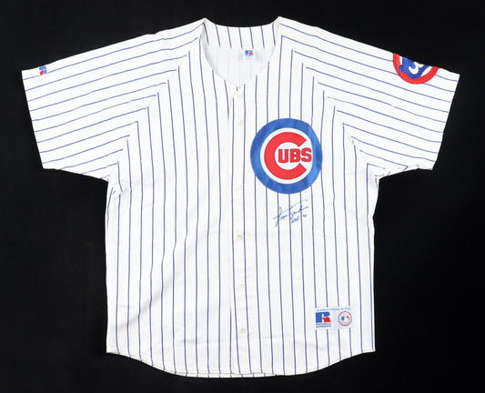 Fergie Jenkins Signed Cubs Jersey Inscribed "HOF 91" (JSA)