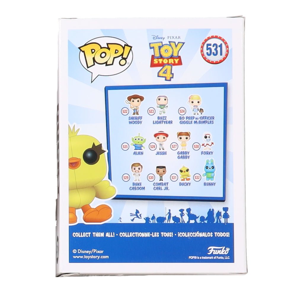 Keegan-Michael Key Signed "Toy Story 4" #531 Ducky Funko Pop! Vinyl Figure (Beckett)