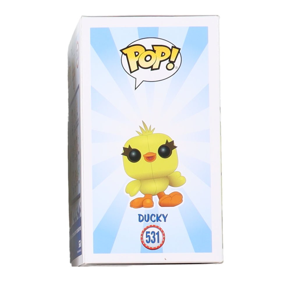 Keegan-Michael Key Signed "Toy Story 4" #531 Ducky Funko Pop! Vinyl Figure (Beckett)