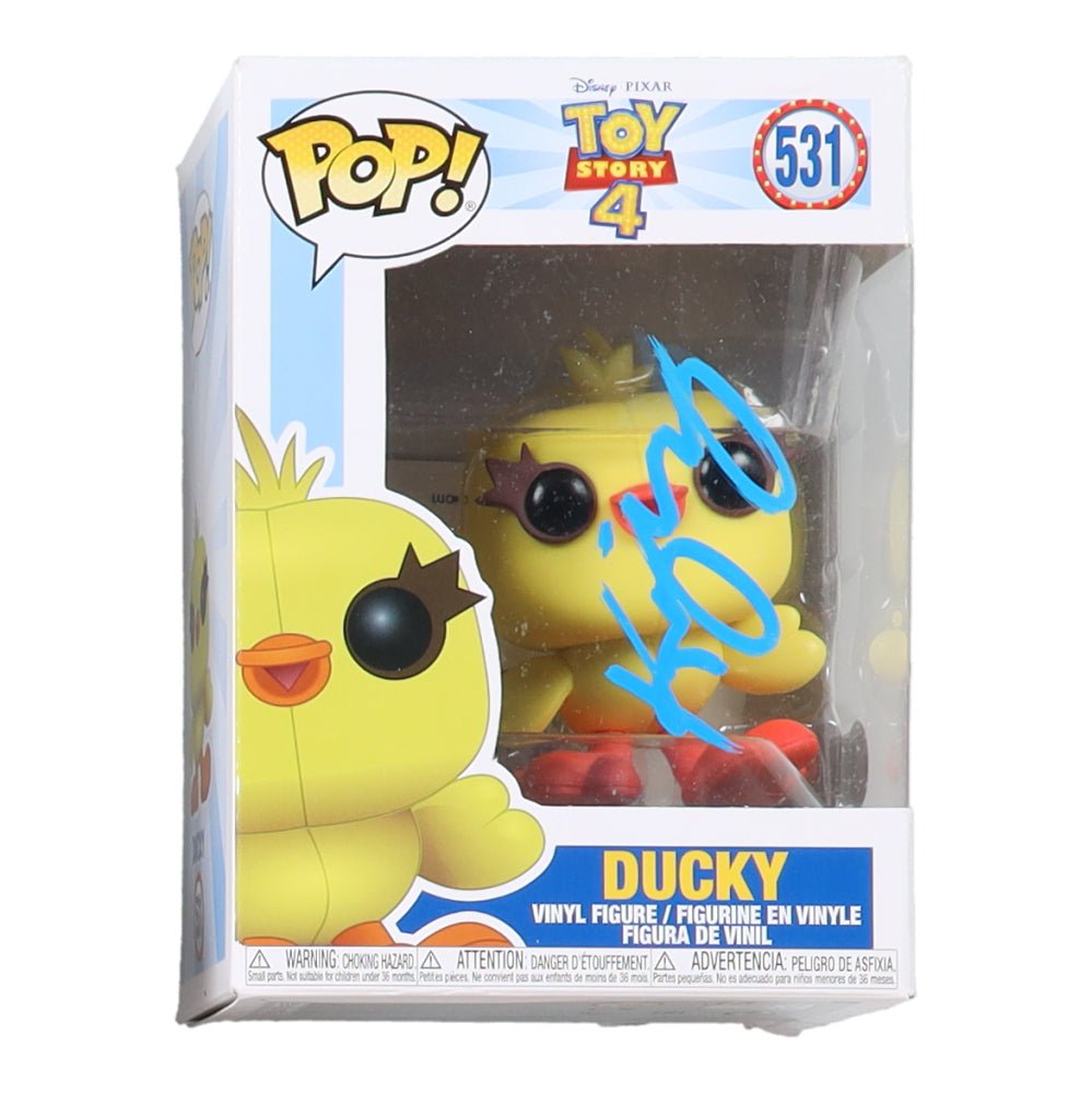 Keegan-Michael Key Signed "Toy Story 4" #531 Ducky Funko Pop! Vinyl Figure (Beckett)