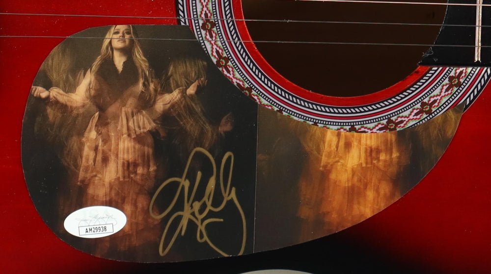 Kelly Clarkson Signed 38" Acoustic Guitar (JSA)