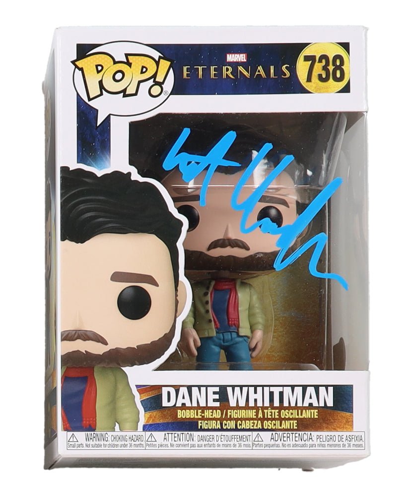 Kit Harington Signed "Eternals" #738 Dane Whitman Bobble-Head Funko Pop! Vinyl Figure (Beckett)