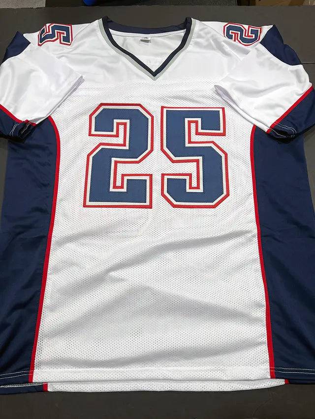 Kyle Arrington New England Patriots Autographed & Inscribed Custom Football Jersey JSA W coa