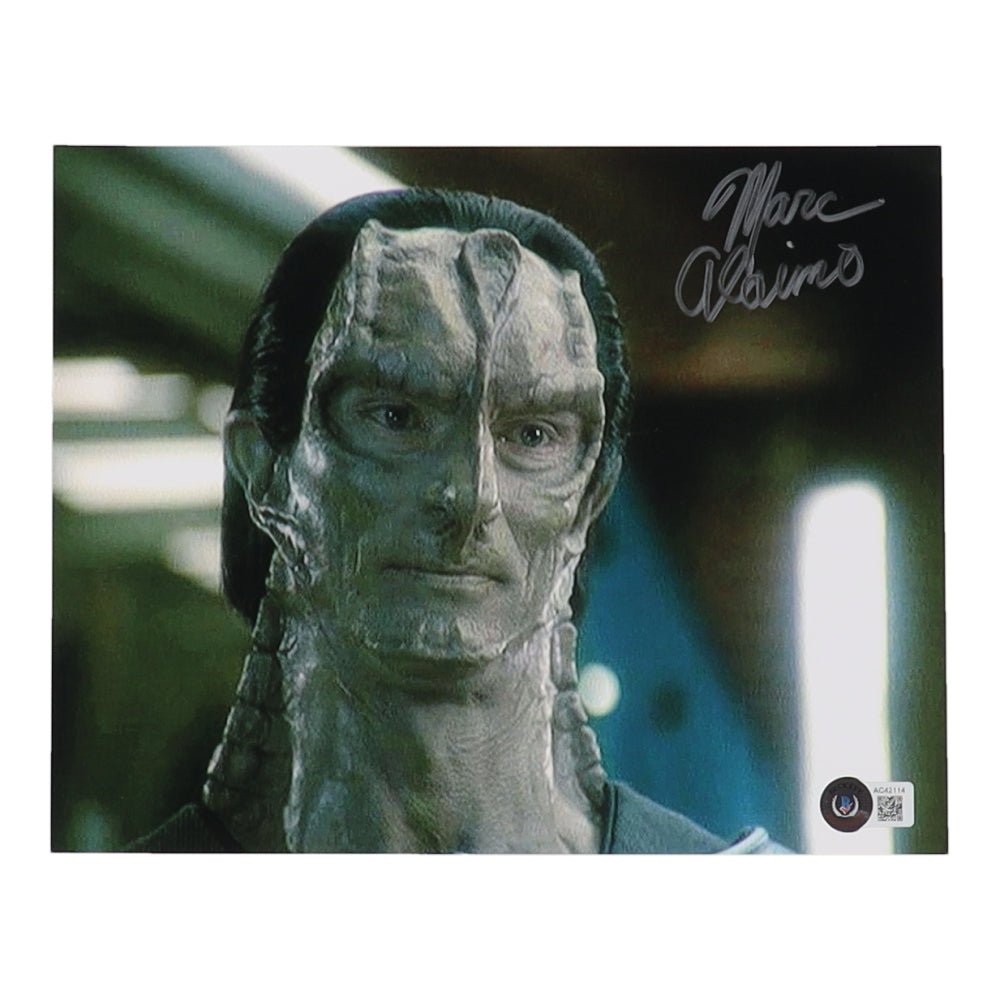 Marc Alaimo Signed "Star Trek" 8x10 Photo (Beckett)