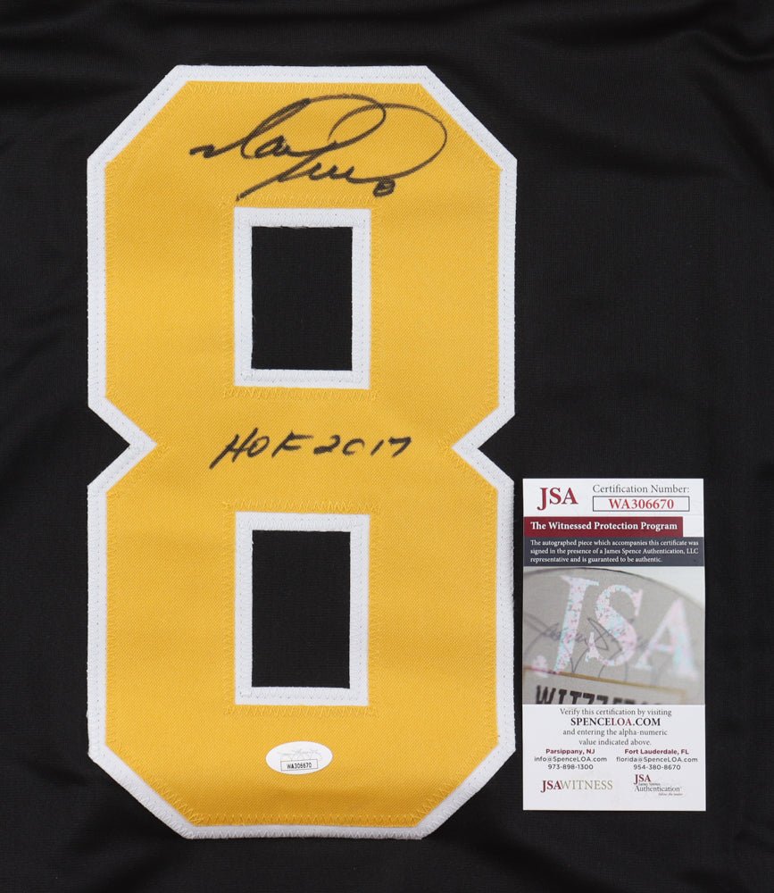 Mark Recchi Signed Jersey Inscribed "HOF 2017" (JSA)