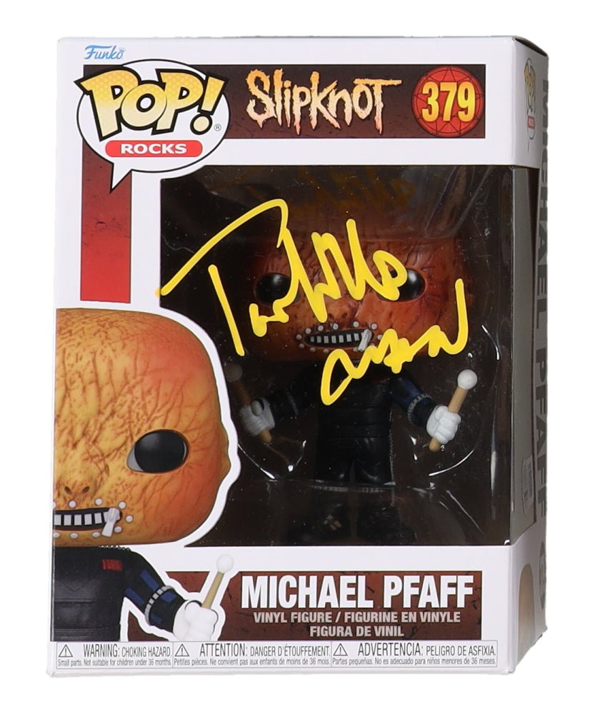 Michael Pfaff Signed "Slipknot" #379 Funko Pop! Vinyl Figure (Beckett)