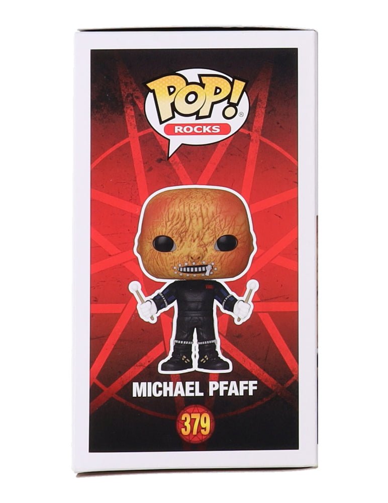 Michael Pfaff Signed "Slipknot" #379 Funko Pop! Vinyl Figure (Beckett)