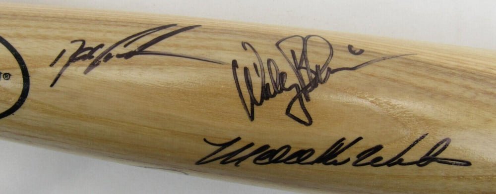 Multi-Signed Louisville Slugger Baseball Bat with (5) Signatures Including Doc Gooden, Bobby Ojeda, Howard Johnson, Mookie Wilson & Wally Backman (CX by Steiner)