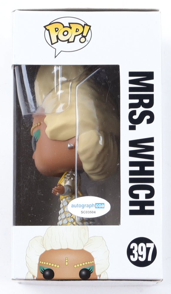 Oprah Winfrey Signed "A Wrinkle In Time" #397 Mrs. Which Funko Pop! Vinyl Figure (AutographCOA)