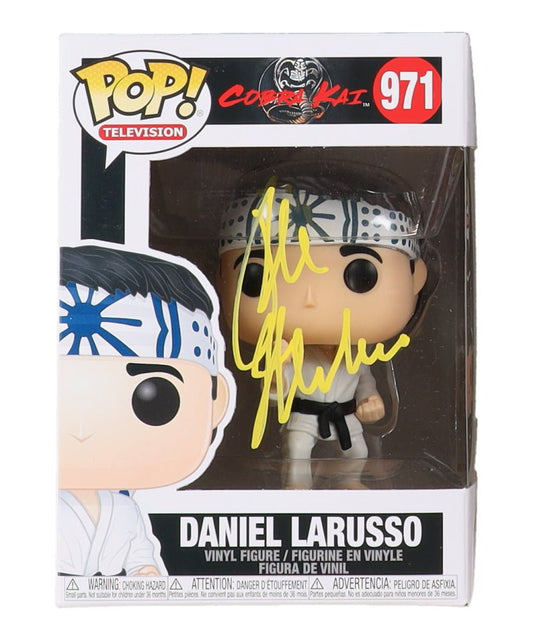 Ralph Macchio Signed "Cobra Kai" #971 Daniel LaRusso Funko Pop! Vinyl Figure (Beckett) Daniel LaRusso