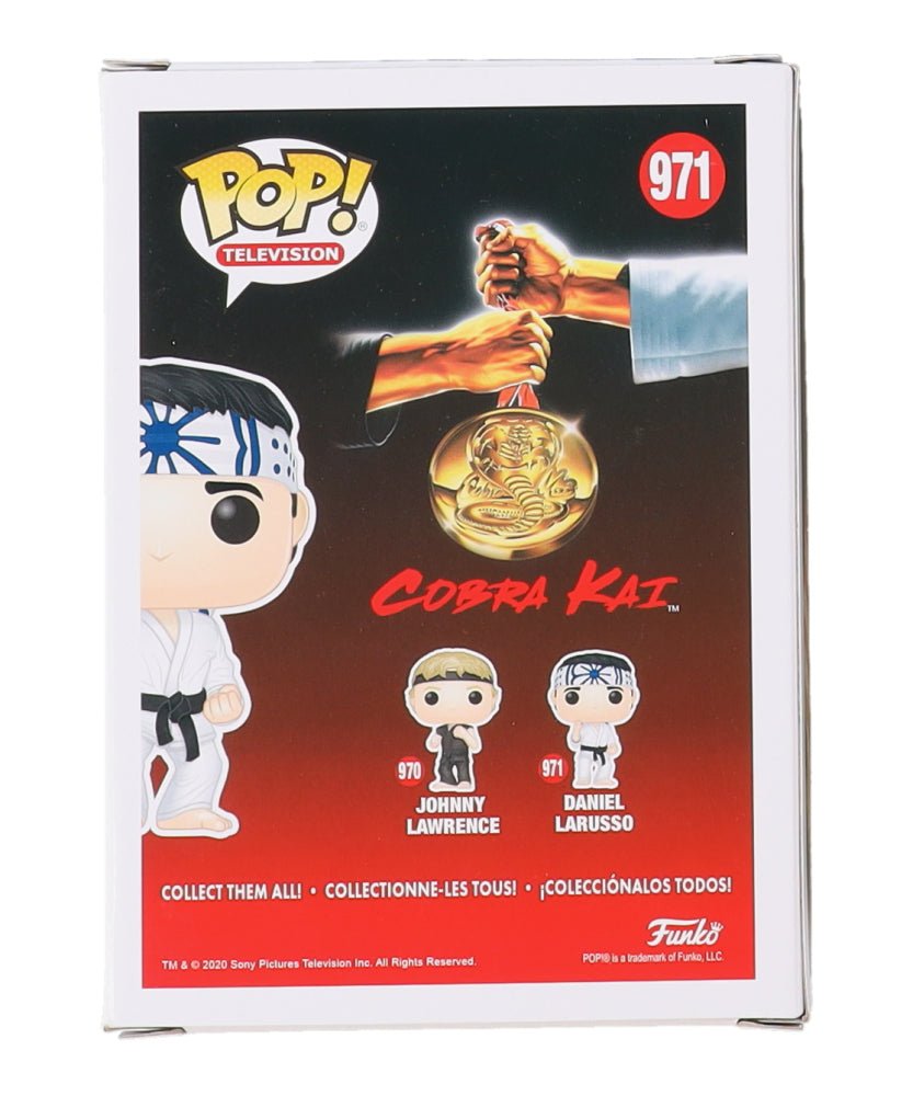 Ralph Macchio Signed "Cobra Kai" #971 Daniel LaRusso Funko Pop! Vinyl Figure (Beckett) Daniel LaRusso