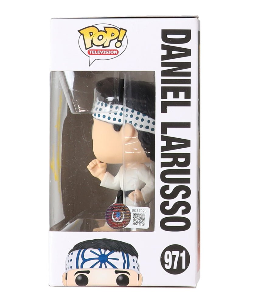 Ralph Macchio Signed "Cobra Kai" #971 Daniel LaRusso Funko Pop! Vinyl Figure (Beckett) Daniel LaRusso