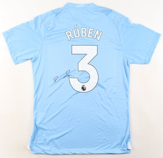 Ruben Dias Signed Manchester City Puma Jersey (PIA)
